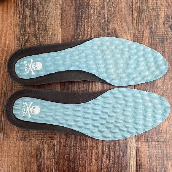 G/Fore Gallivanter Camo Sole Leather Golf Shoe G4MF23EF02 Size 13 White Blue - Picture 14 of 16